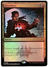 mtg magic dreadbore FOIL ravnica ENGLISH Vrille d'éfroi