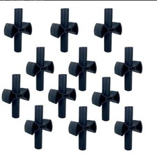 Children Jumping Bed Accessories 12 Pack ABS Cross Shape Bouncing Pads Safe Use