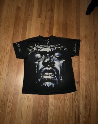Hellstar Crown Of Thorns Rhinestone Shirt Size M