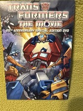 Transformers The Movie Promo Postcard 4x6