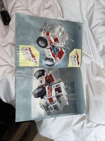 LEGO SYSTEM MODEL TEAM 5563- Instruction Manual BOOKLET ONLY Jeep And Tractor