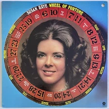 SUSAN RAYE - Wheel Of Fortune-Vinyl Lp-1972 Capitol Record ST-11106 (EX/EX)