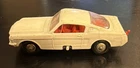 Vintage 1960s Matchbox Lesney No. 8 Steering Mustang Fastback White Red
