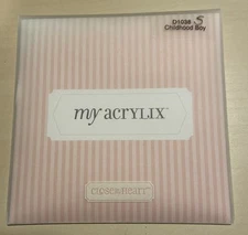 New Close To My Heart My Acrylix Stamp Set D1038 “Childhood Boy”