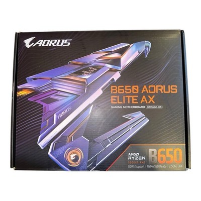 GIGABYTE B650 AORUS ELITE AX AM5 LGA 1718 AMD B650 ATX Motherboard DDR5