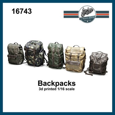 FC Model Trend 1/16 Backpacks