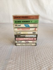 Vintage Cassette Tape Lot Billboard 1970 1976 1978 Pete Townshend Snow Wreckx-N