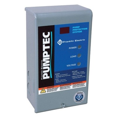 FRANKLIN ELECTRIC 5800020610 Motor Protector,Single Phase,115/230V 19RT49