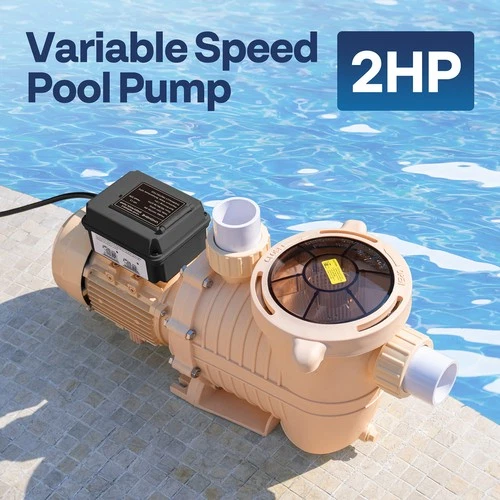 2HP Pool Pump 5700GPH Variable Speed Self Priming for Inground Above Ground
