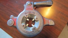RIDGID 500 3/4" NPT, PIPE THREADING HEAD WITH DIES, USED