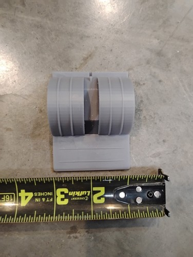 3D Printed 1/25 Prefabricated Wheel Tubs For Drag Pro-Street Street Machine. - Picture 4 of 5