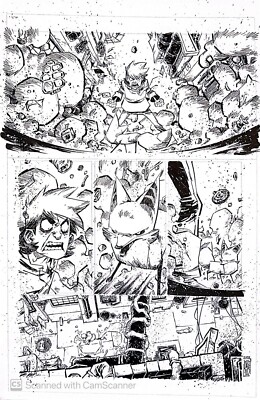 Jorge Corona Middlewest Original Art Page 10 Issue 11   Written By Skottie Young