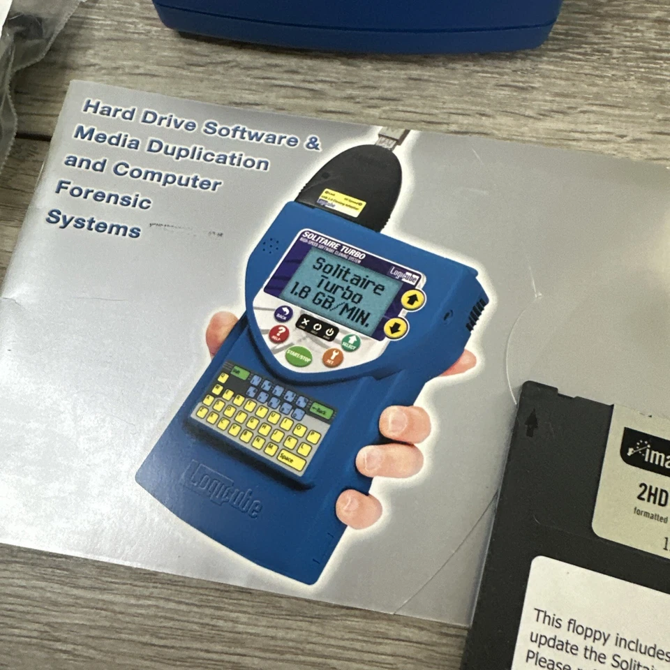 LOGICUBE SOLITAIRE TURBO HIGH SPEED SOFTWARE CLONING SYSTEM - HARD DRIVE CLONER - Image 3 of 4