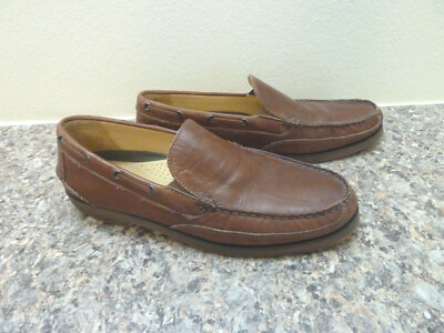 Mens Tommy Bahama Seaport Leather Boat Shoes Size 13 M | eBay display picture 3