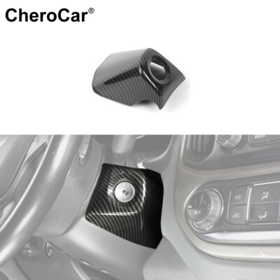 Engine Start Key Hole Frame Decor Cover Trim for Chevy Colorado/GMC Canyon 2014+