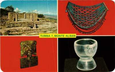 CPM AK OAXACA Tumba 7, Monte Alban MEXICO (648748)