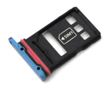 OEM HUAWEI P40 PRO REPLACEMENT BLUE NANO MEMORY SD SIM CARD TRAY HOLDER