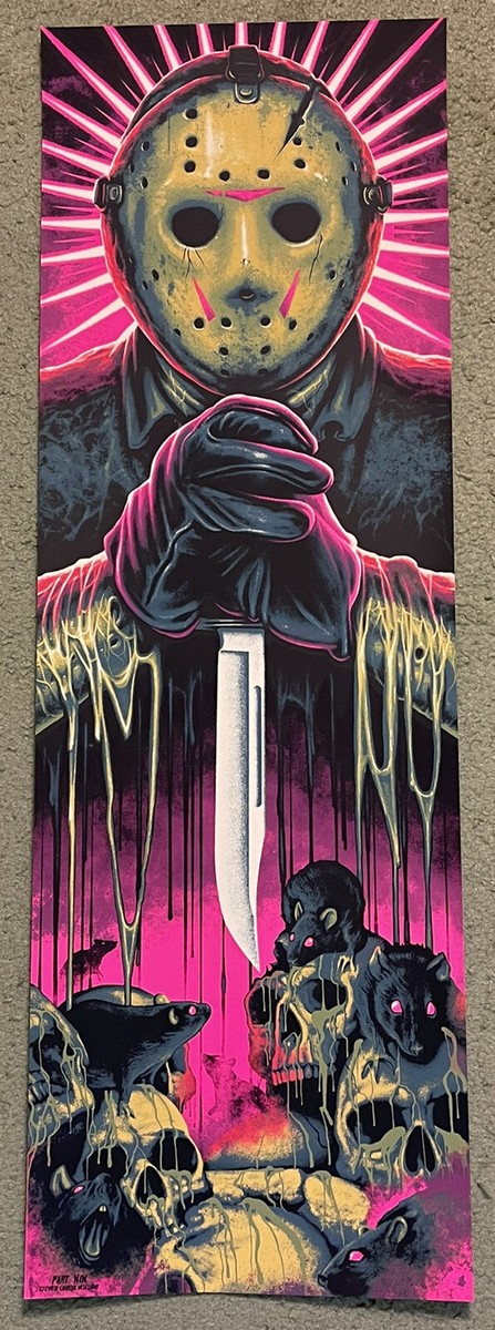 Friday The 13th Jason Voorhees Movie Print Poster Mondo