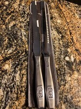 Set of 2 Magnificent Madeira Stainless Cutlery Miracle Gourmet Serrated Knives
