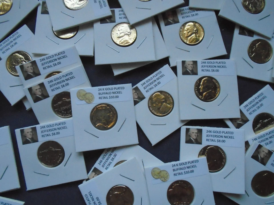 Lote inmobiliario venta monedas de Estados Unidos ~ PLATA ~ ORO, MONEDAS, ESMERALDAS - 10 PIEZAS. LOTES-INVIERTE AHORA Foto 2 de 4