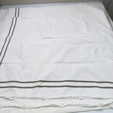 zara home queen duvet white portugal cotton traditional modern buttons 1390-15