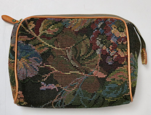 POLO Ralph Lauren tapestry fabric travel bag