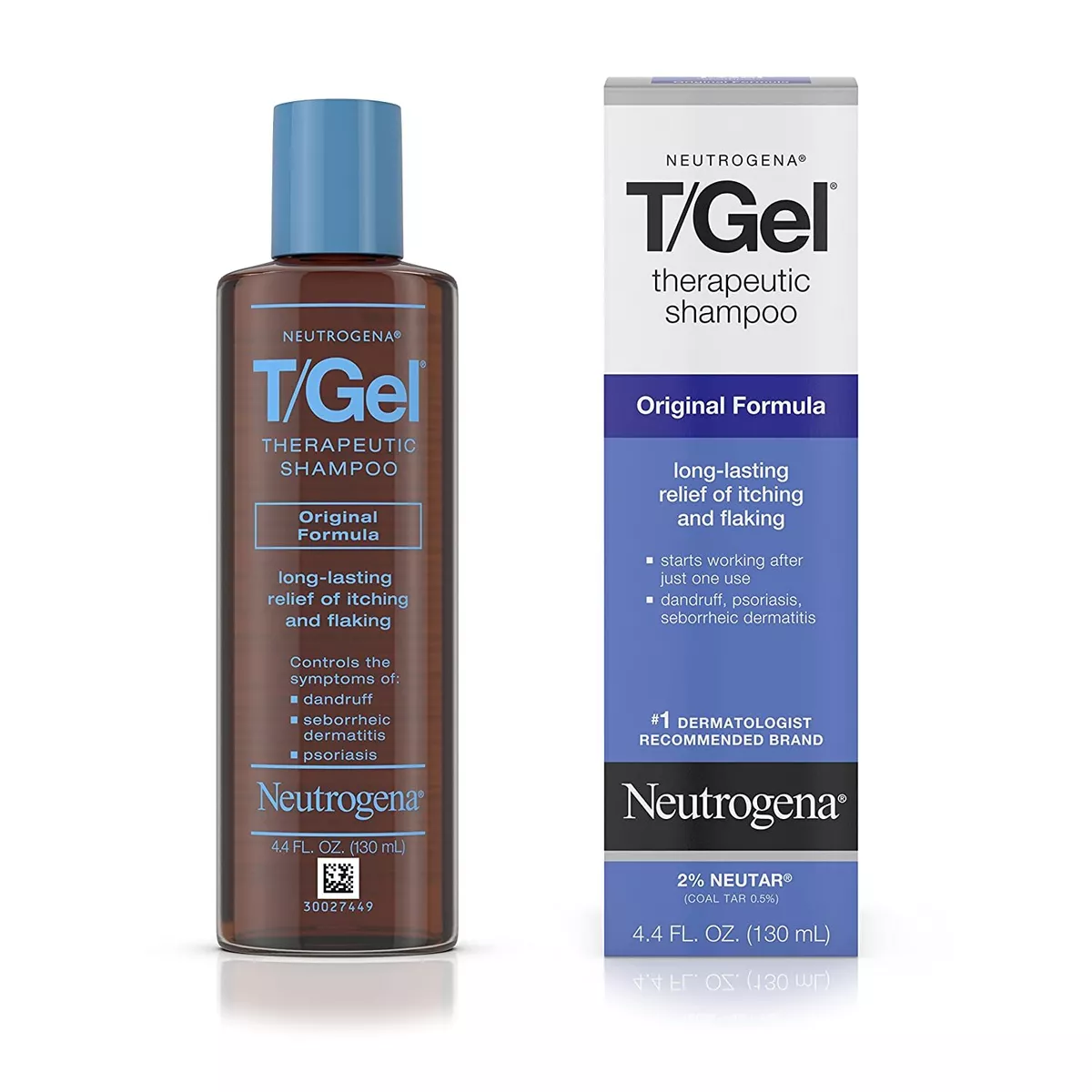 Neutrogena T Gel Therapeutic Shampoo Original Formula Anti Dandruff 4.4 FL.oz