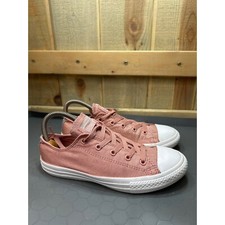 Converse Chuck Taylor Low Top Pink Glitter Metallic Junior Youth Size 4 661834F