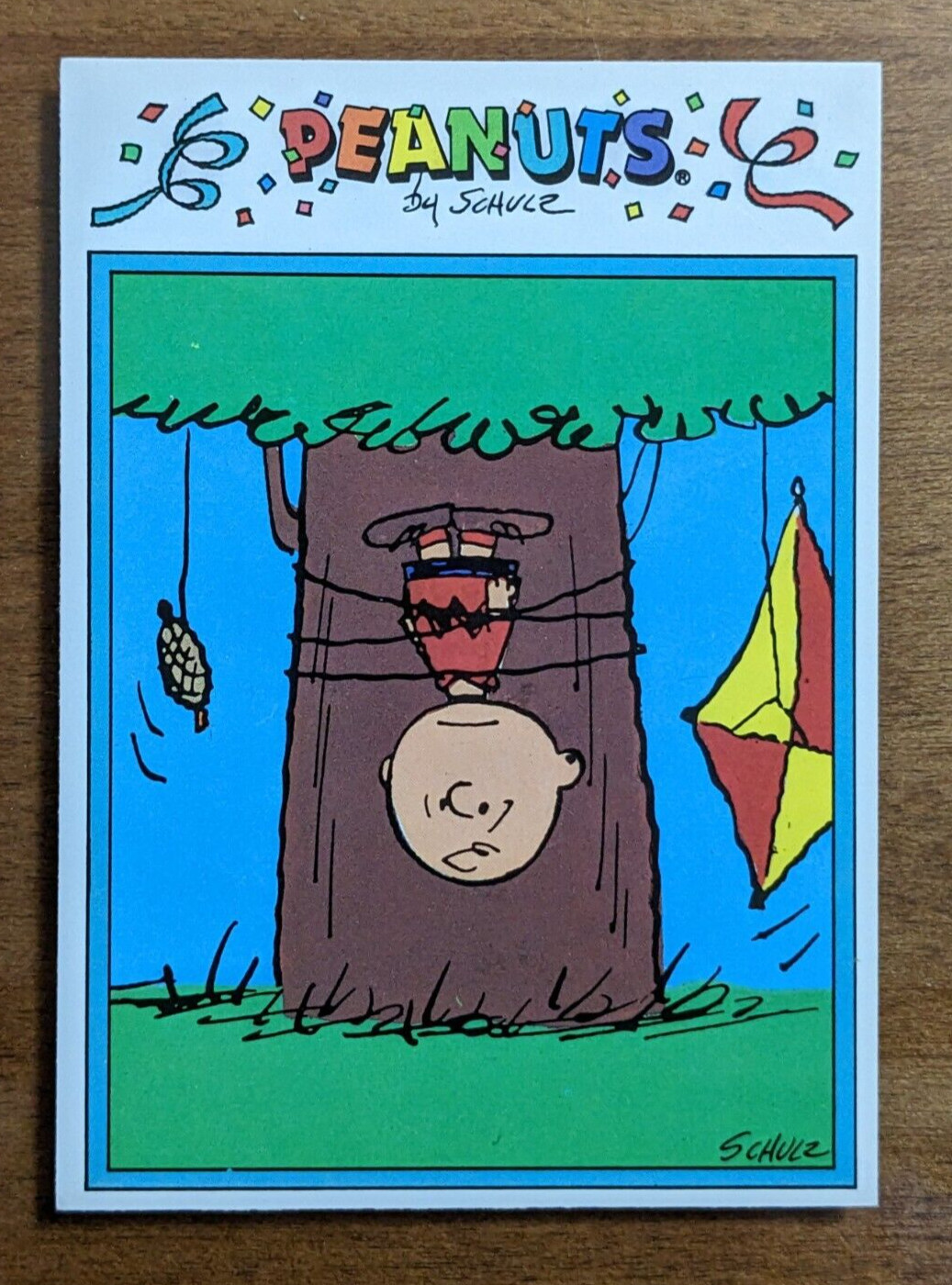 1991 Tuff Stuff Peanuts Preview #4 Charlie Brown