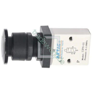 ONE NEW AIRTAC Push-button type Mechanical valve S3PM-08