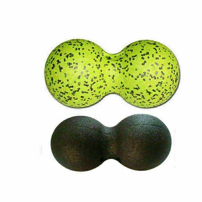 2x Set Fluoreszenz Massageball Peanut 2 Schwarz Duo Massageball GrößenYoga DE