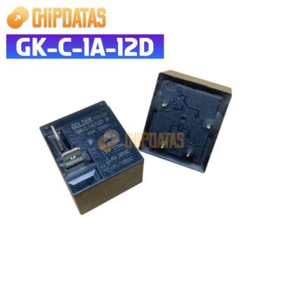 Relais Électromagnétique GK-A-1A-12D 4 Broches 30A 12VDC Power Relay (Lot 3 Pièces)