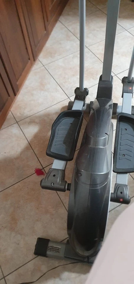 Toorx Ellittica Erx-90 Hrc Elettromagnetica  Nero provato una volta  - Immagine 4 di 4