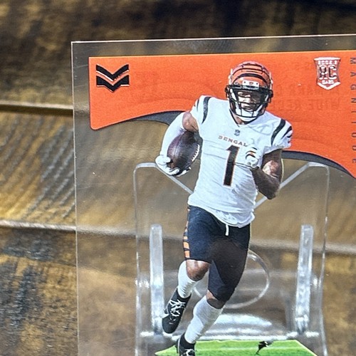 2021 Chronicles Stars & Stripes Ja'Marr Chase Magnitude Rookie RC #MAG-5 Bengals - Picture 5 of 6