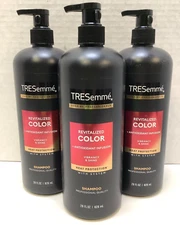 TRESemme Revitalized Color Shampoo, Vibrancy & Shine, 28oz Pump Bottles, 3pk