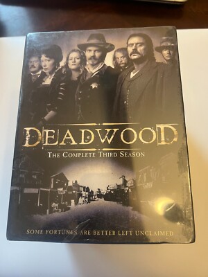 DEADWOOD Complete TV Series DVD Box Sets First, Second, Third