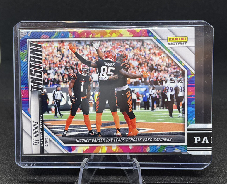 BENGALS TEE HIGGINS 2021 Panini Instant #146 VERSICOLOR SSP 2/5