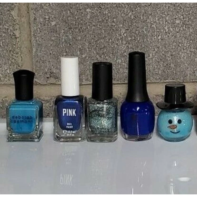 LOT Lippmann Beach Snowman Blue Victoria's Secret Almost Famous FingerPaints  - Image 2 of 4