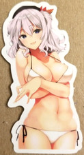 Waifu Sticker Bikini Girl Sports Beach Idol Princess Queen Lingerie Anime Manga