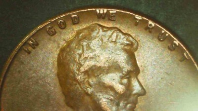 Lincoln 1c Wheat Penny 1957-D In God We Trust & ''L'' On Rim Error DDO/R RPM