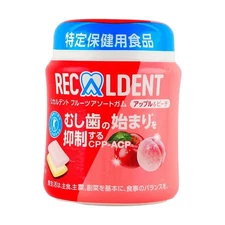 MONDELEZ Mondelez Recaldent Gum – Apple & Peach Flavor, 4.76oz