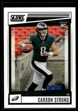2022 Score #309 Carson Strong Rookie