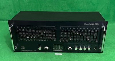ADC Stereo Sound Shaper Two Frequency Equalizer Model SS-2. | eBay