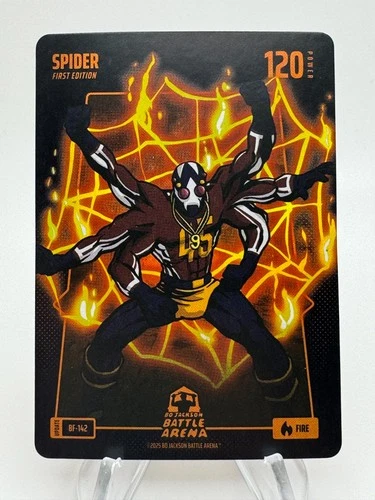 Bo Jackson Battle Arena DONOVAN MITCHELL SPIDER Fire Battlefoil BF-142