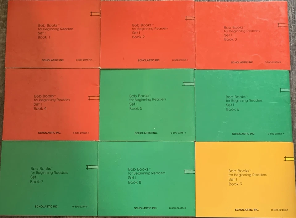 RARE! 1st Trade PB Scholastic Ed. Bob Books For Beginning Readers Set; VERY GOOD - Image 2 of 3