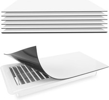6 Pack Strong Magnetic Vent Covers for Home Ceiling, 5.5 inch X 12 inch