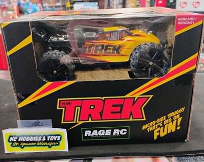 Rage R/C C2450 1:24 Yellow Mini Trek 4WD RTR Truggy   discontinued