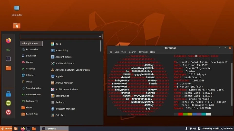 Latest New Release Ubuntu Cinnamon Linux OS Operating System for PC on DVD - Image 3 of 4