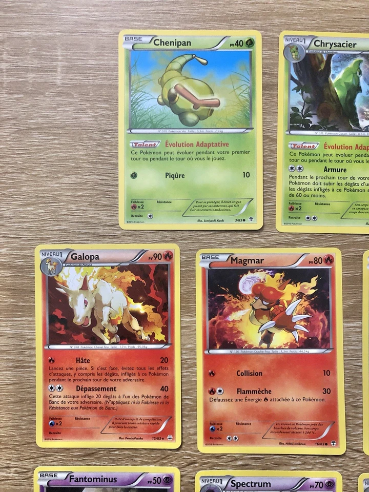LOT 22 CARTE POKEMON XY GÉNÉRATIONS XY9.5 - FR EXC - Photo 3/4