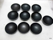 10 Pack of Domed Steel Weld on Pipe Caps 4.5" OD